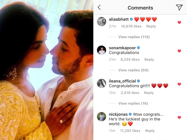 A blessed weekend for the family of Nick Jonas and Priyanka Chopra