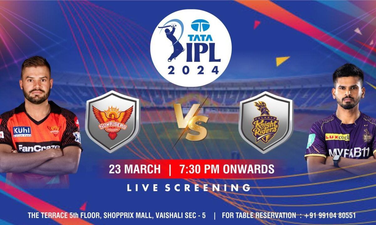 Don’t Miss Out on the Epic Encounter between KKR and SRH at IPL 2024
