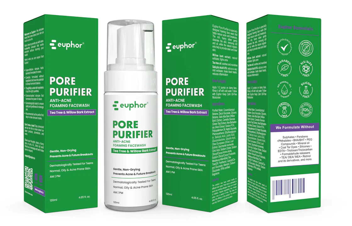 Best Face Wash for Teenagers Skin: Clear Skin Essentials with Euphor